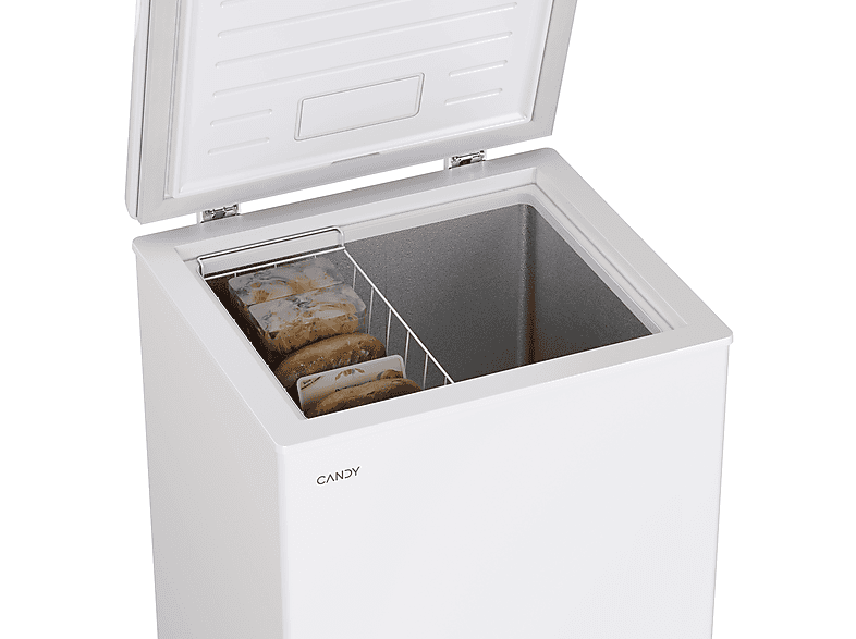 Congelador horizontal | CANDY CCHH 100E, 97 l, 84,5 cm, Blanco