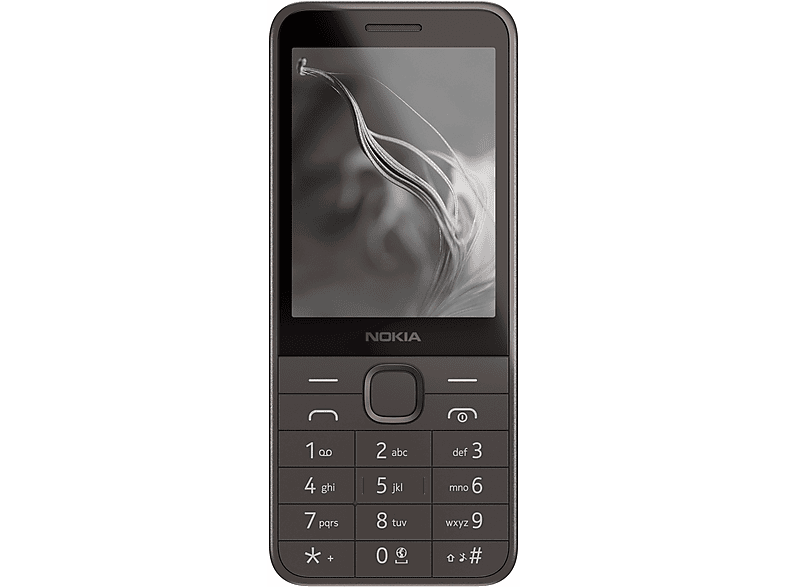 HMD 235 4G (2024) - 4G Feature Phone - Dual-SIM Mobiltelefon, Schwarz
