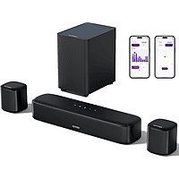 MediaMarkt ULTIMEA Aura A30 - 5.1 Virtuele Surround Soundbar met Surround Sound Systeem &APP-Besturing Soundbar Zwart aanbieding