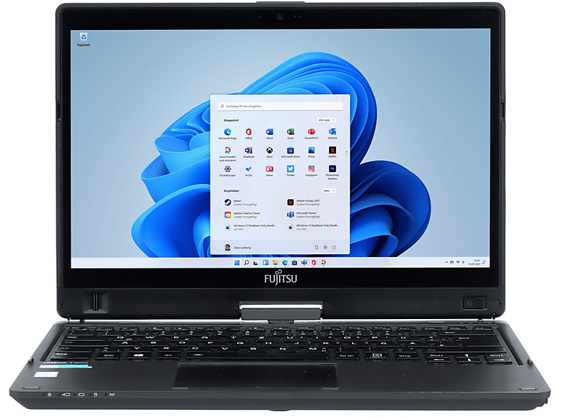 FUJITSU LifeBook T939 | 13.3" | Intel Core i5-8265U |, Convertible, mit 13,3 Zoll Display, Intel® Core™ i5,i5-8265U Prozessor, 8 GB RAM, 256 GB SSD, Intel® UHD 620, Schwarz, Windows 11
