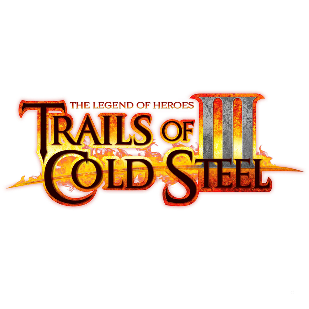 Il titolo di un gioco, "The Legend of Heroes: Trails of Cold Steel III".