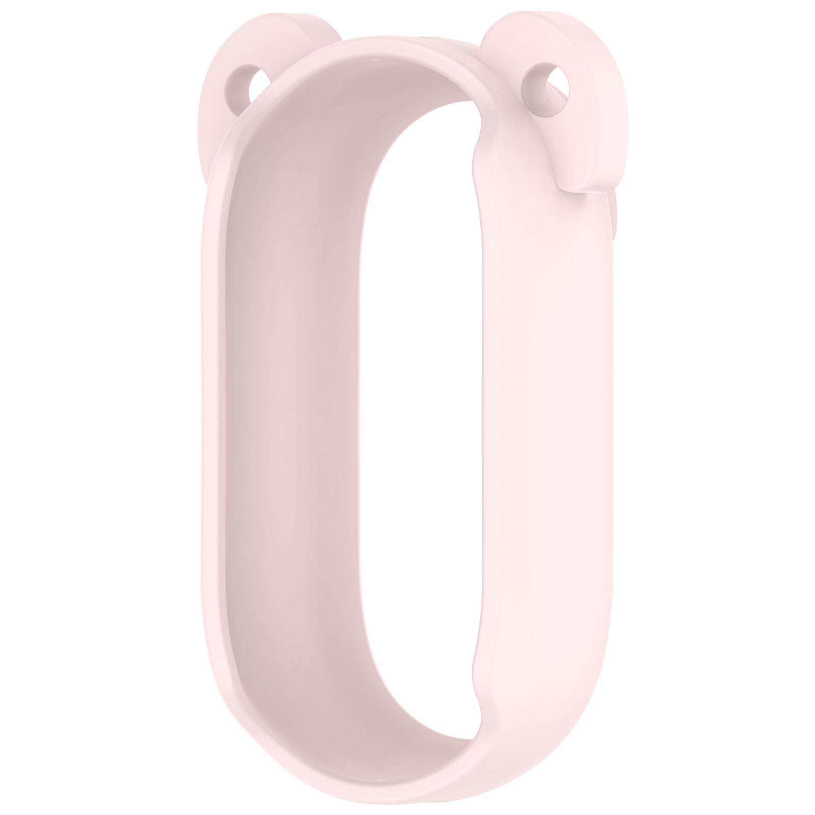 Custodia rosa a forma di orso per dispositivi indossabili.