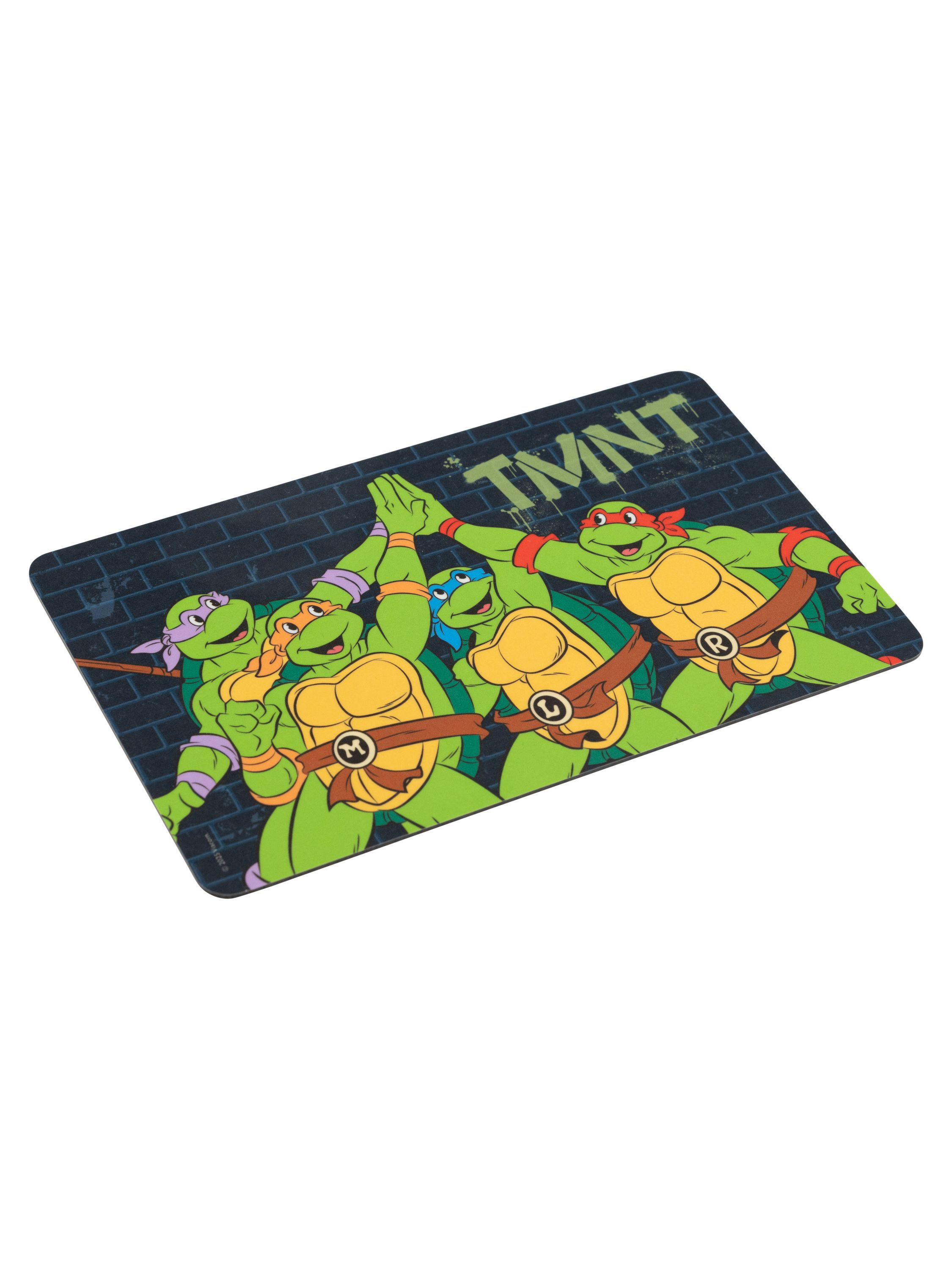 TMNT-Matte mit den Teenage Mutant Ninja Turtles-Charakteren.