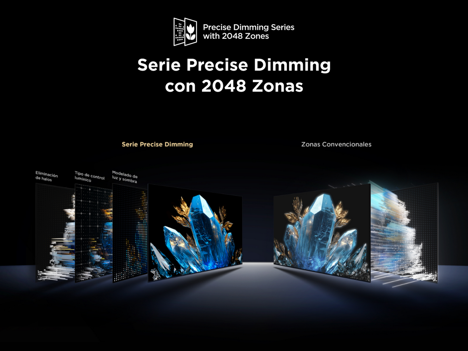 Etykieta energetyczna dla telewizora TCL. Pokazuje klasę efektywności energetycznej F, z innymi danymi.