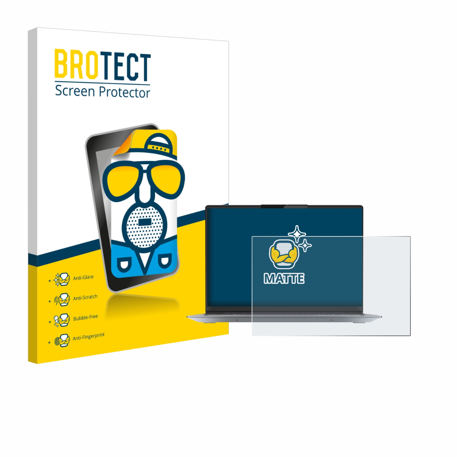 BROTECT Mattschutzfolie Für Lenovo ThinkBook 14 Gen 7 - Entspiegelt & Kratzfest