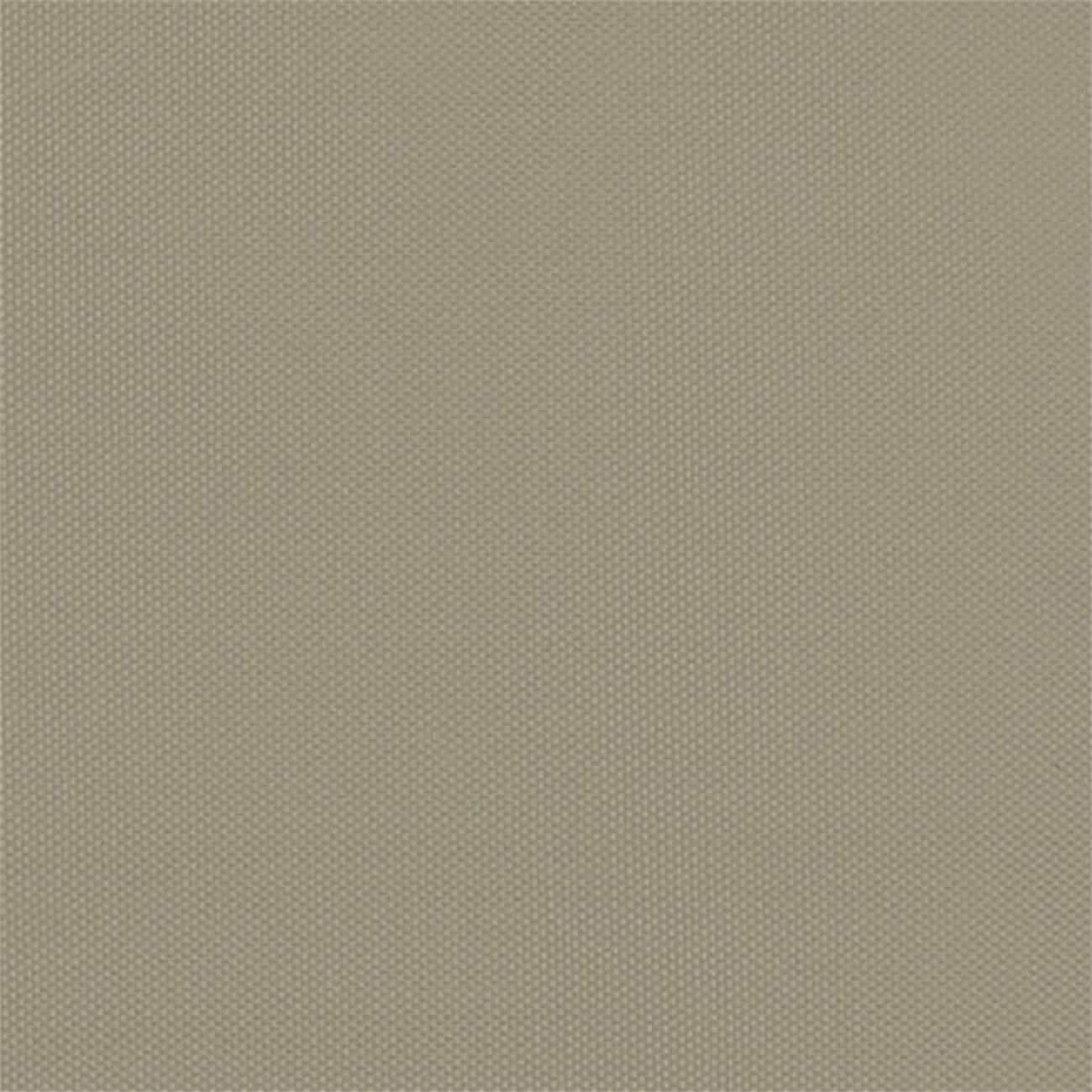 Nahaufnahme eines einfarbigen, beigefarbenen Stoffes mit einem strukturierten, gepunkteten Muster.