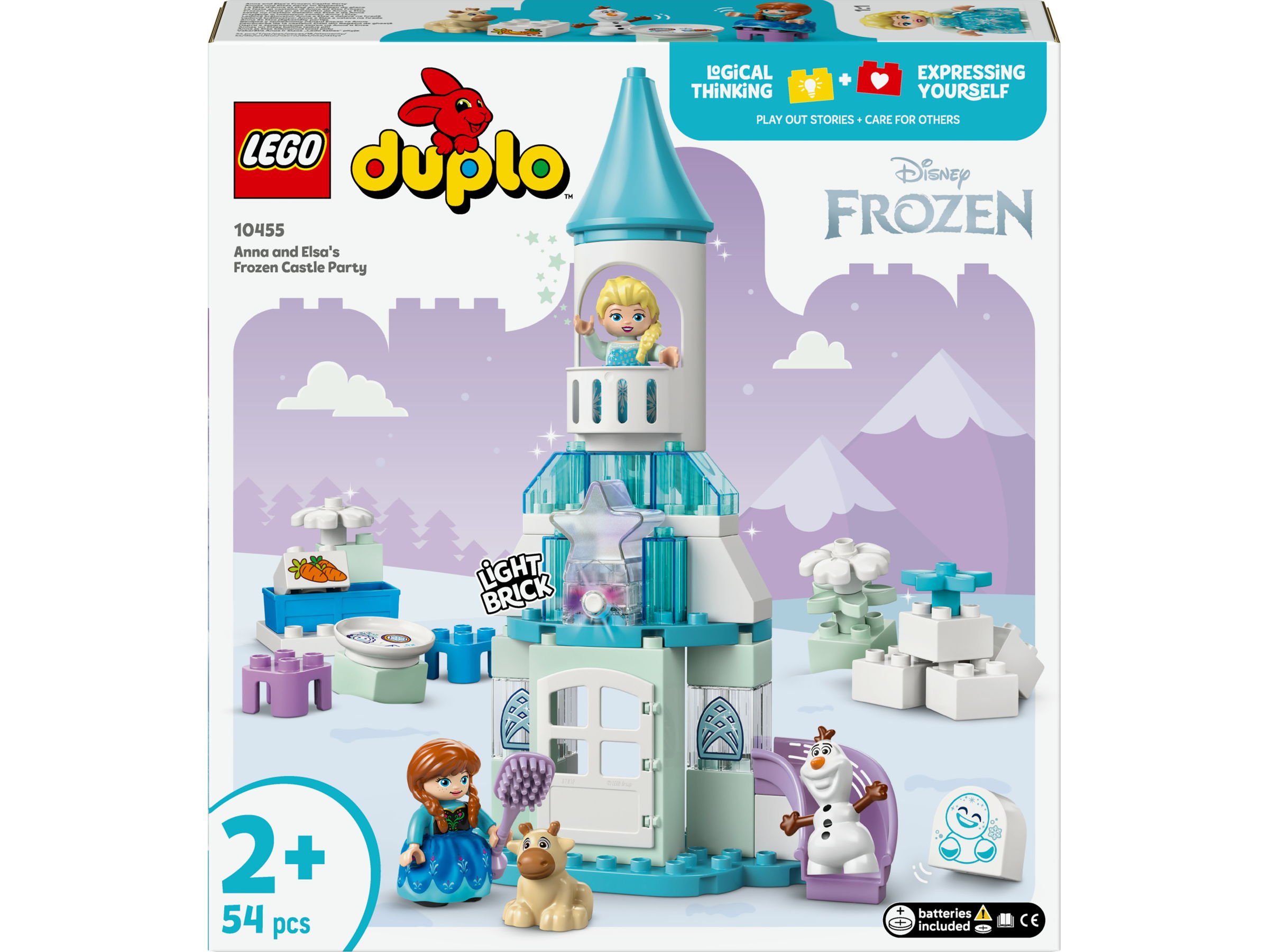 LEGO Duplo Anna ve Elsa'nın Karlar Ülkesi Şato Partisi 10455