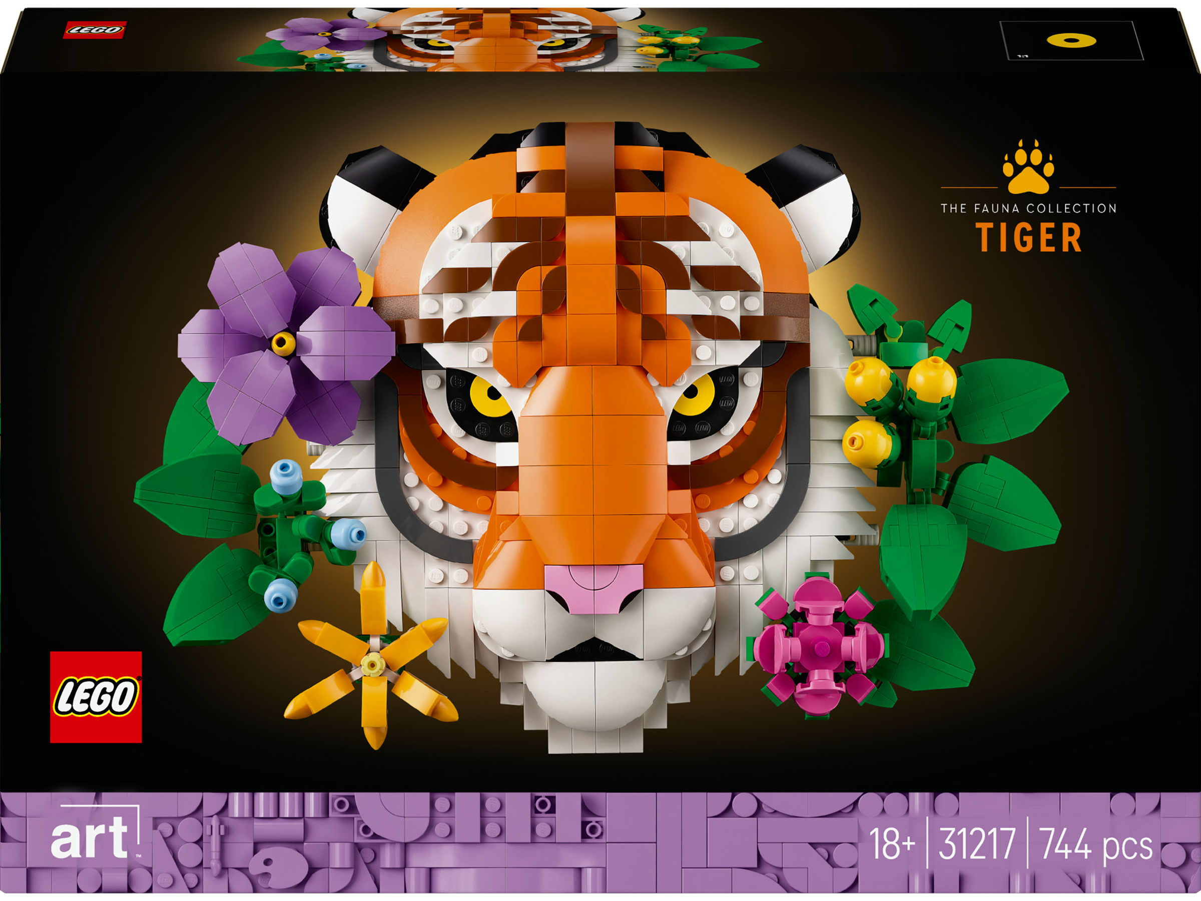 LEGO Art Fauna Koleksiyonu - Kaplan 31217