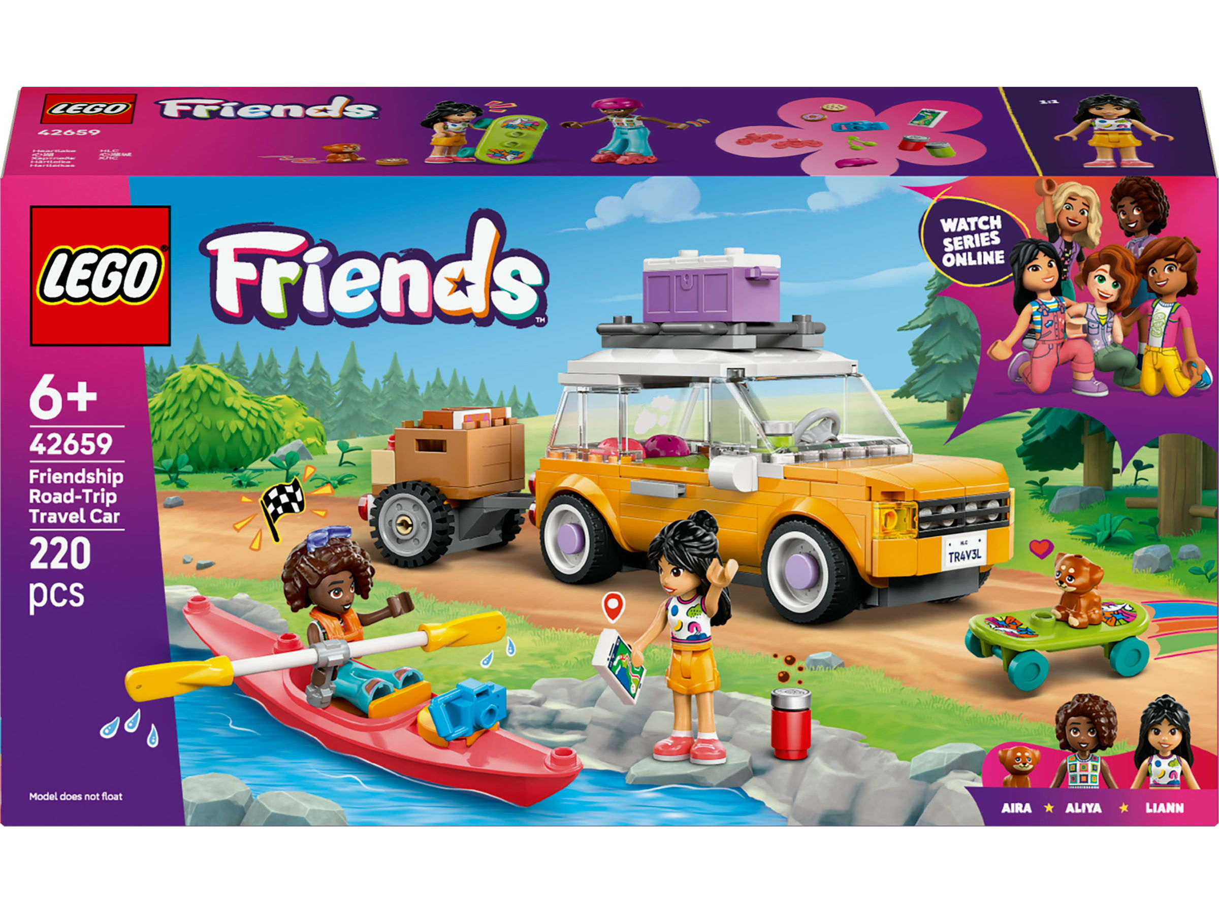 LEGO Friends Arkadaşlık Seyahat Arabası 42659