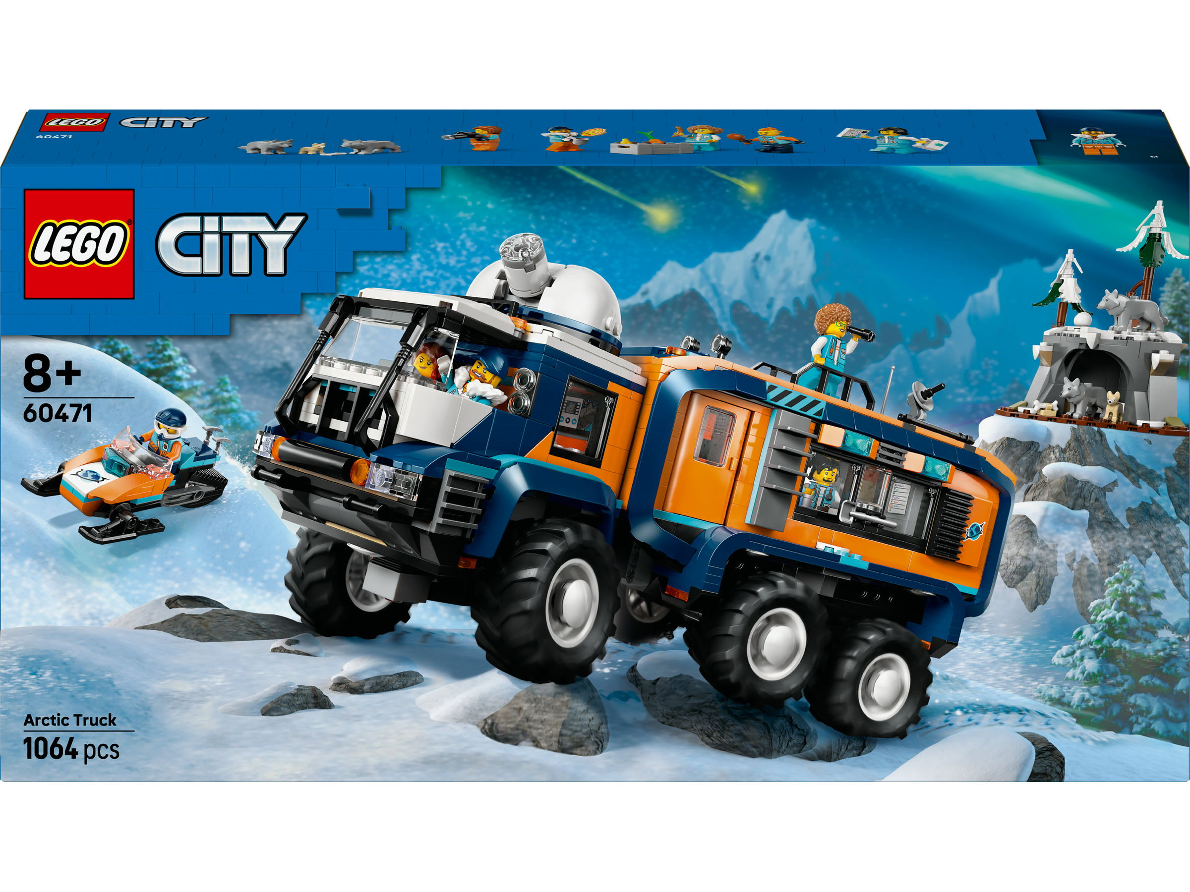 LEGO City Kutup Kaşifi Laboratuvar Kamyonu 60471