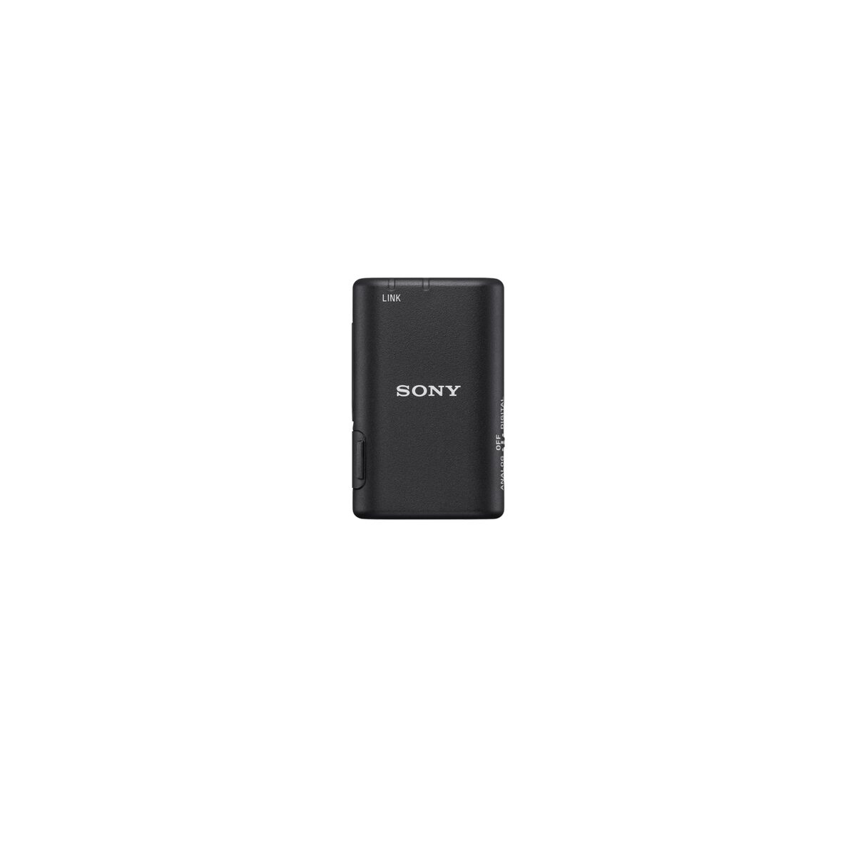 Schwarzes Sony Audiogerät. Zeigt 'LINK' und 'DIGITAL'.