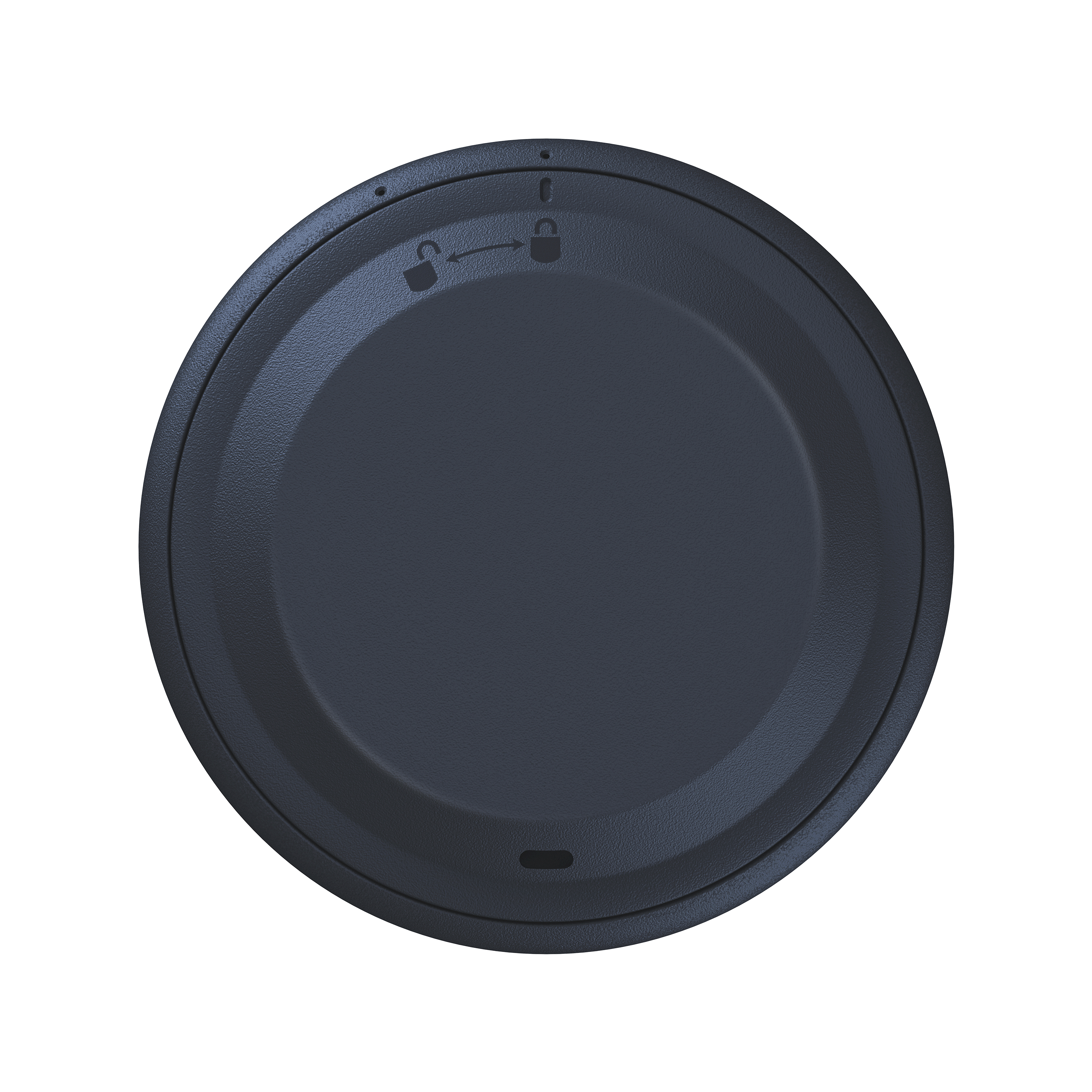 Brelok do kluczy i fioletowy uchwyt AirTag ze srebrnym pierścieniem. Klucze mają przyciski.