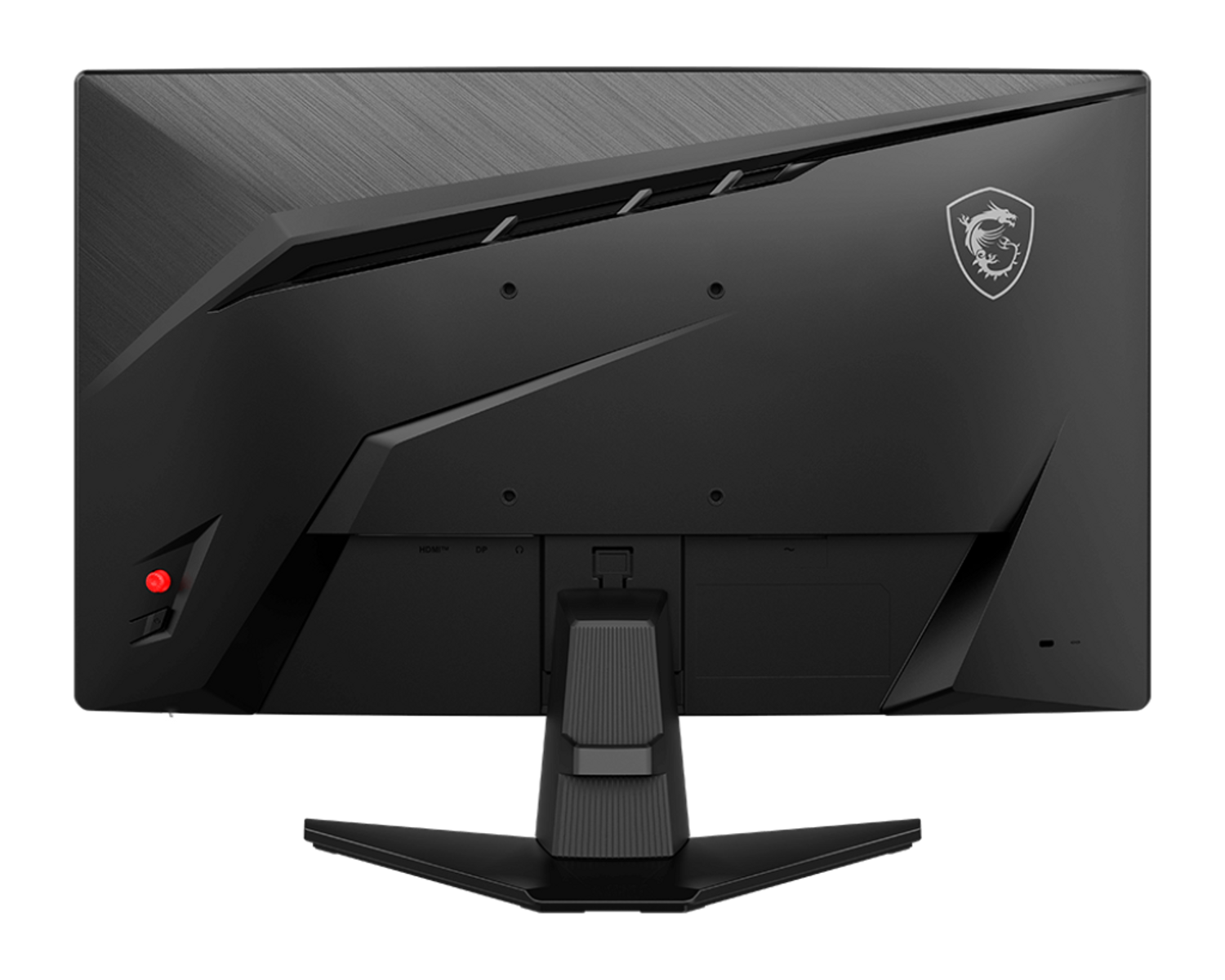 Etykieta energetyczna monitora z logo MSI i informacjami o efektywności energetycznej.