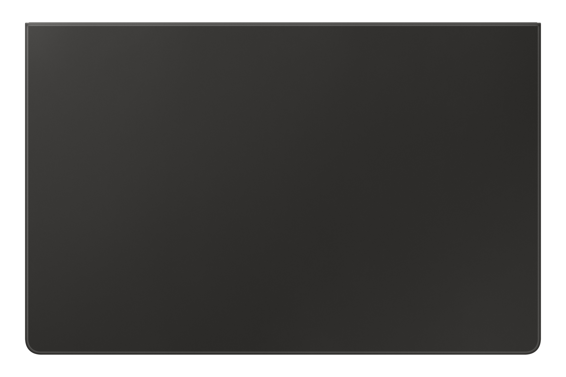 Czarna, prostokątna, matowa powierzchnia na białym tle. Brak widocznego brandingu.