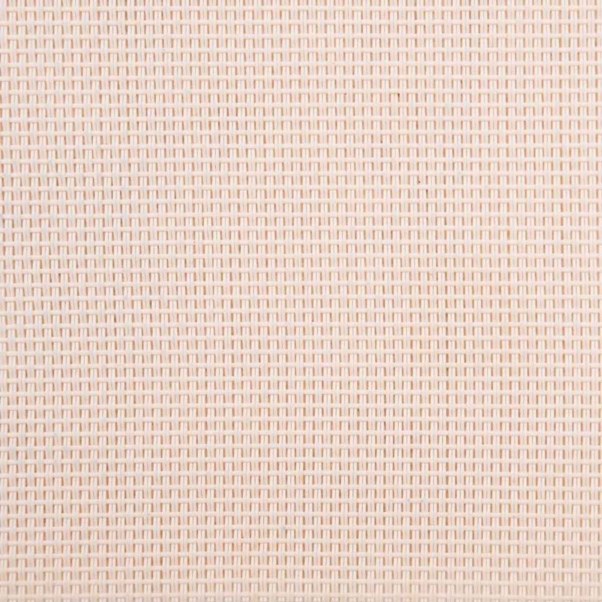 Primo piano di una trama beige tessuta. Mostrando i dettagli del tessuto.