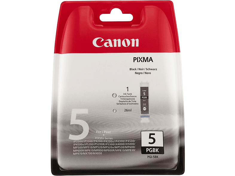 Lot De 4 Cartouches D'encre Compatibles Canon PGI-5BK - Pour Pixma MP 800R - Neuf