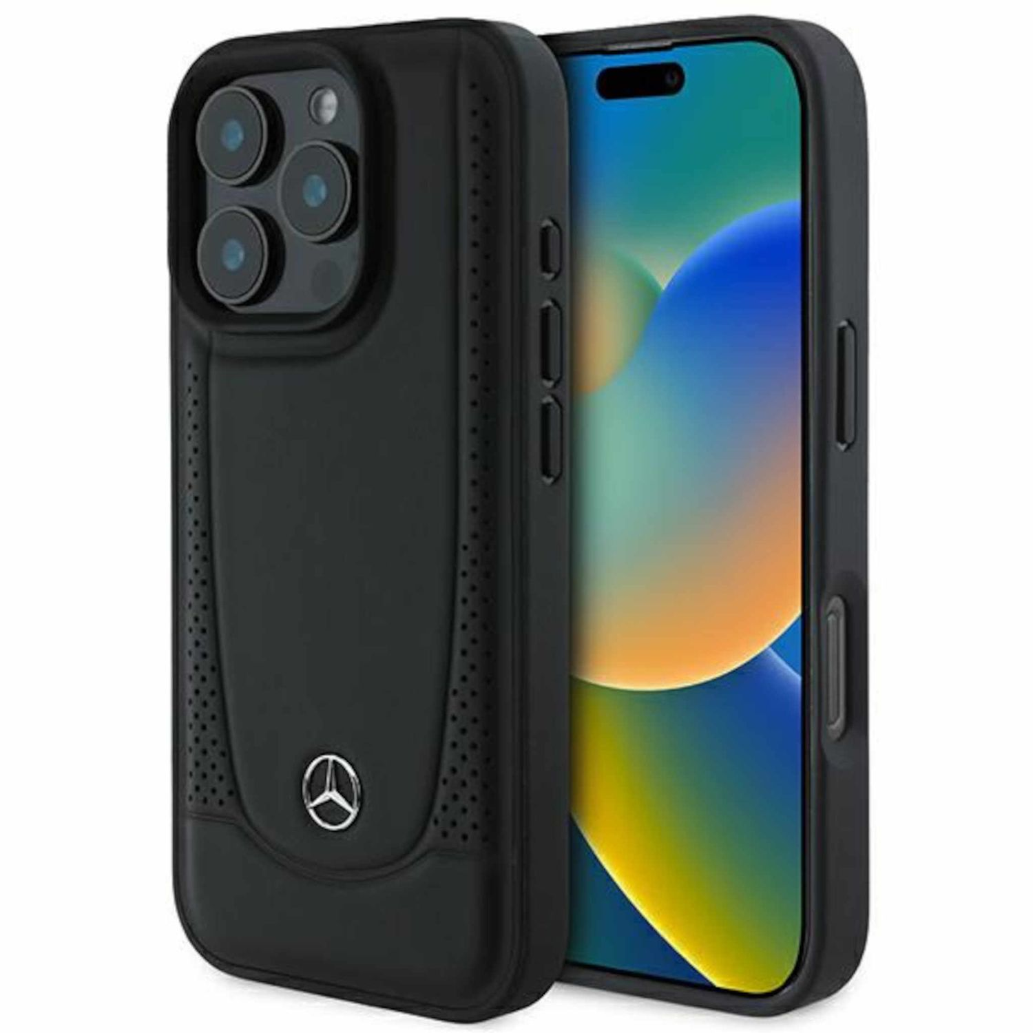 AMG AMHCP14XGSEBK Hülle Für IPhone 14 Pro Max 6,7" Schwarz/Black