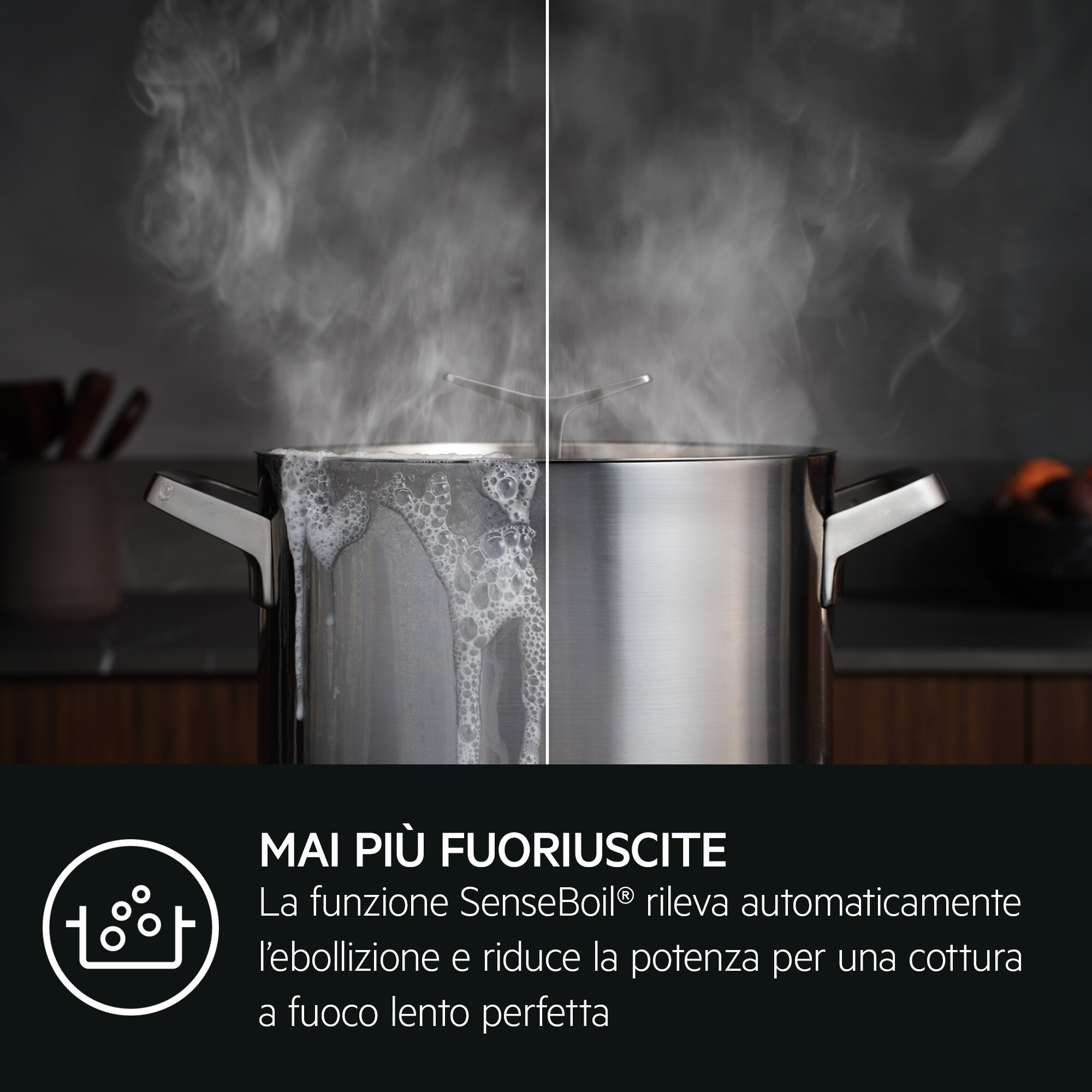 Etiqueta energética para un televisor Grundig, con clasificaciones y datos clave en negro.