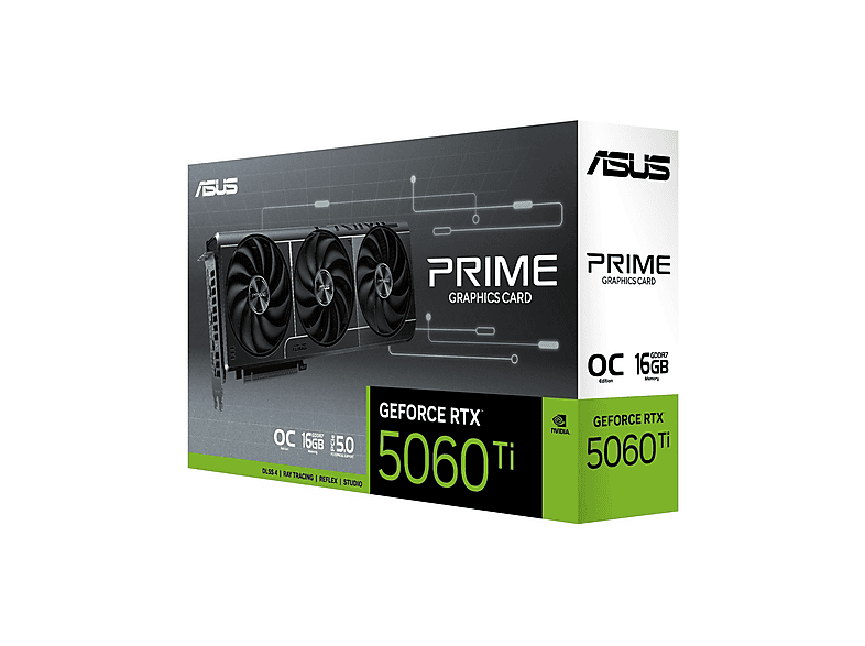 ASUS PRIME-RTX5060TI-O16G (NVIDIA, Grafikkarte) | MediaMarkt