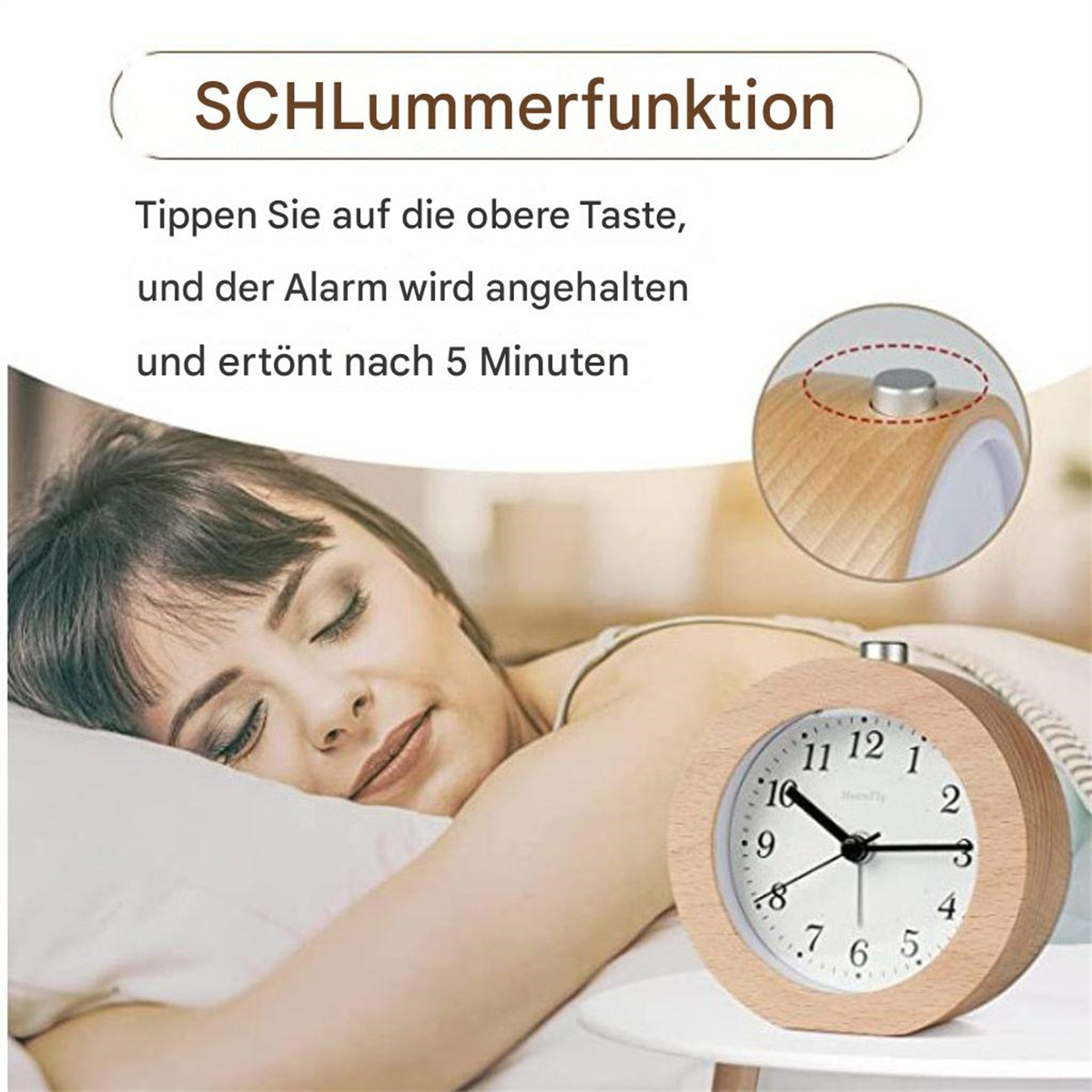 vagisan gleitgel erfahrungen WHIQUTEY Analoger Wecker ohne Ticken Uhr