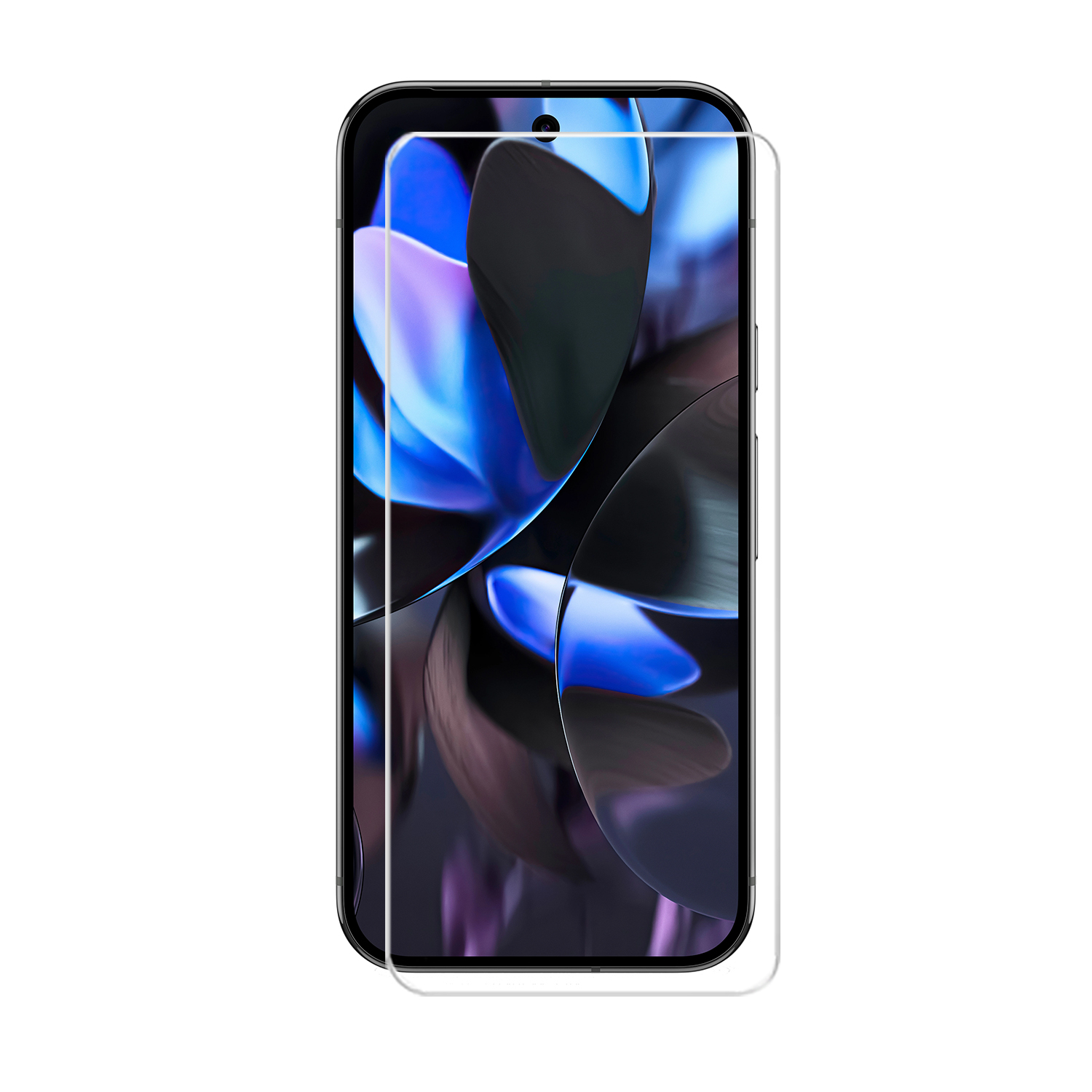 Telefoon met schermbeschermer.