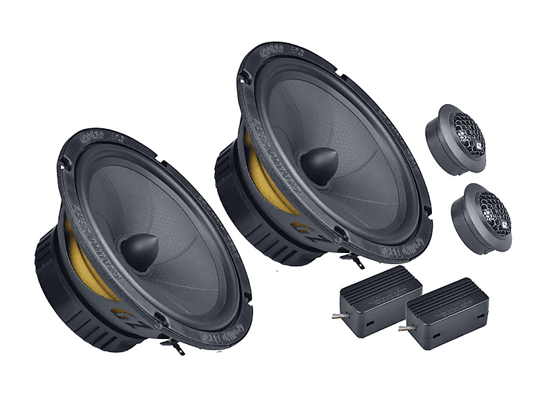 Ground Zero Audio | GZUC 65.3SQX | 16,5cm 3-Wege Lautsprecher System , 548,99