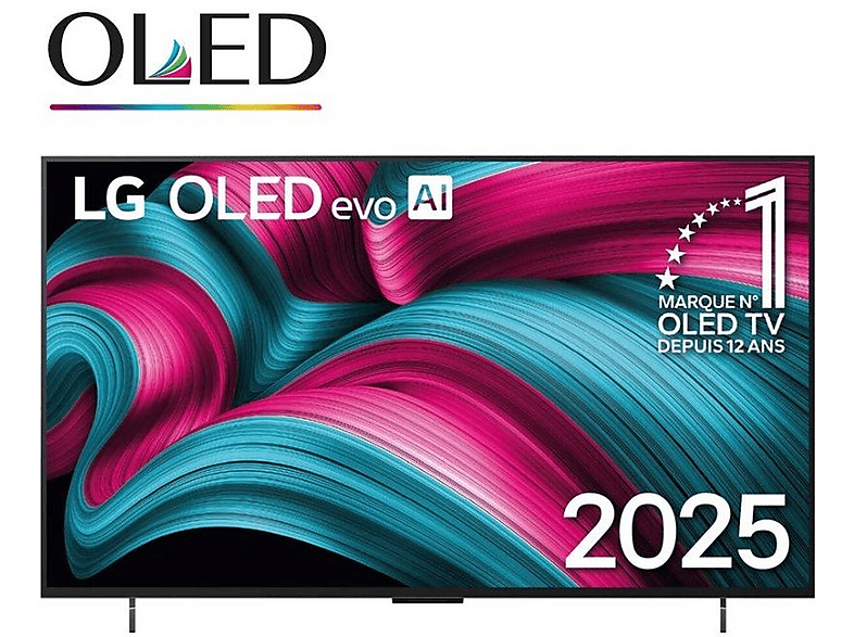 LG OLED evo AI C5 OLED42C54LA.AEU Fernseher (Flat, 42 Zoll / 106,7 cm, UHD 4K, SMART TV)