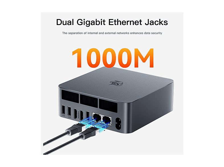Mini PC | Beelink EQR5 Mini PC 5650U, Ryzen™ 5 Pro 5650U tot 4.2