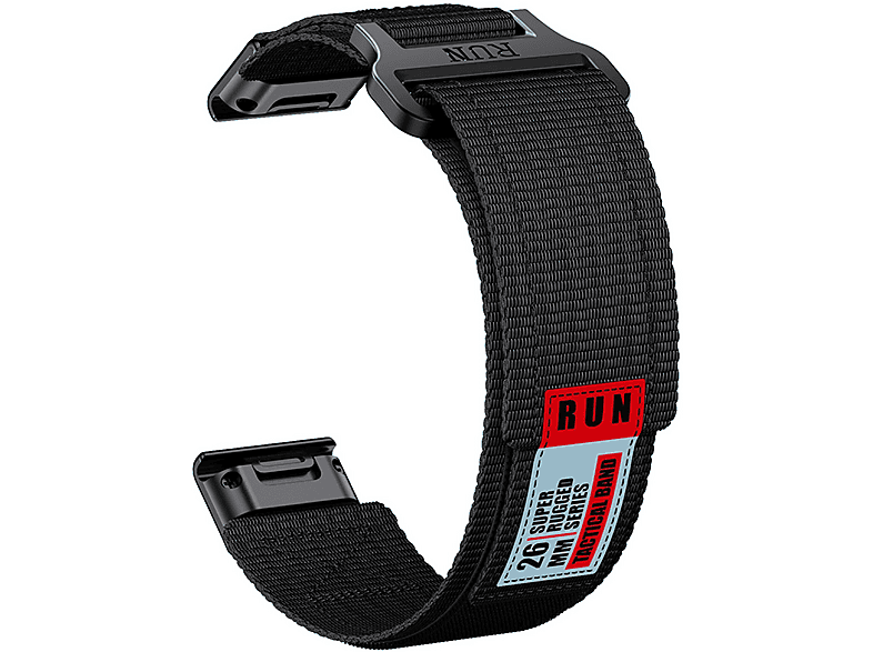 Disscool Cinturino Silicone Per Garmin Forerunner 645 - Larghezza 20 Mm - Colore Nero