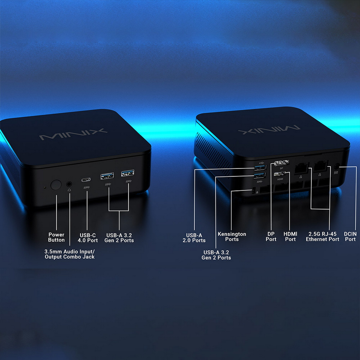 Mini PC MINIX NR660 czarny | MediaMarkt