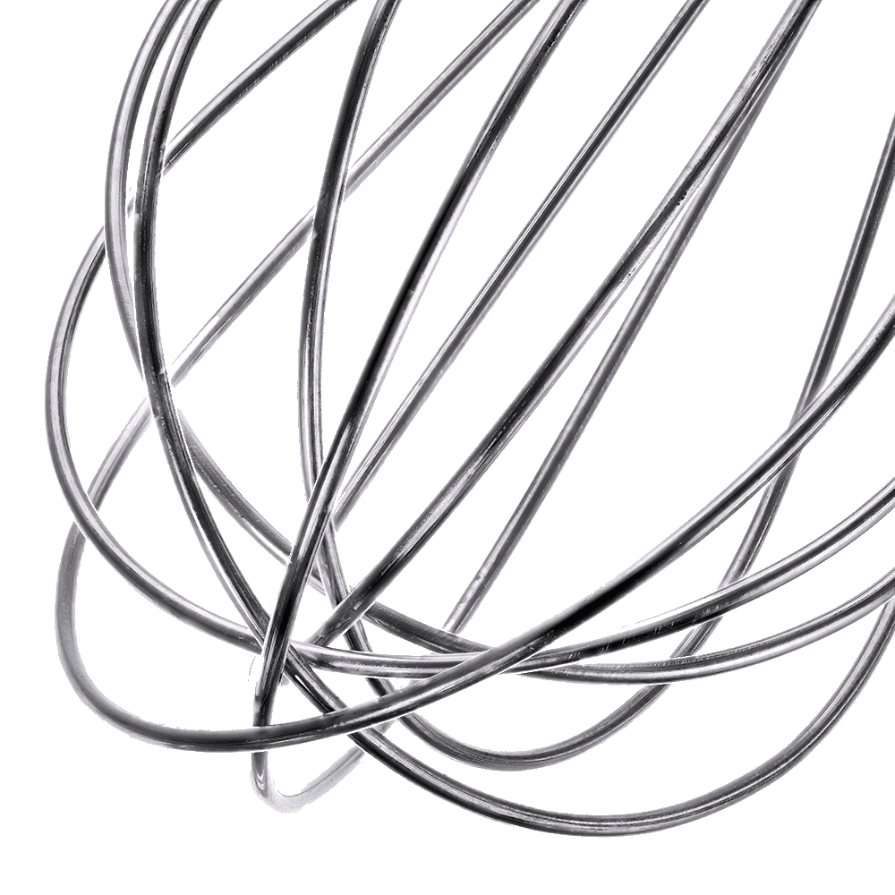 Zbliżenie trzepaczki wykonanej z drutu.