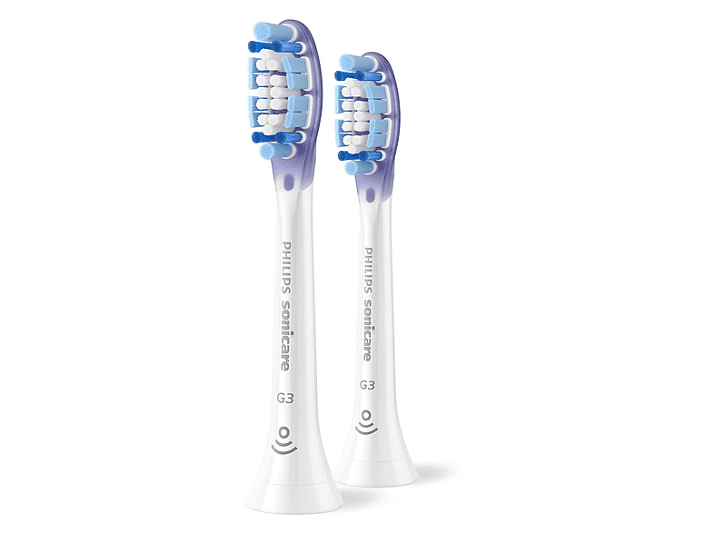 PHILIPS HX 9052/87 REPL BH 2PK G3 PREM GUM WHT 10 Aufsteckbürste ...