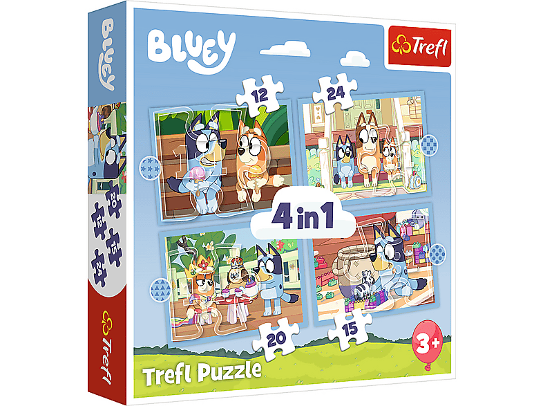 Puzzle TREFL Bluey and his world | MediaWorld.it