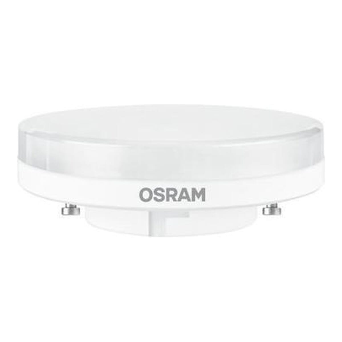 Biała oprawa oświetleniowa OSRAM z logo OSRAM.