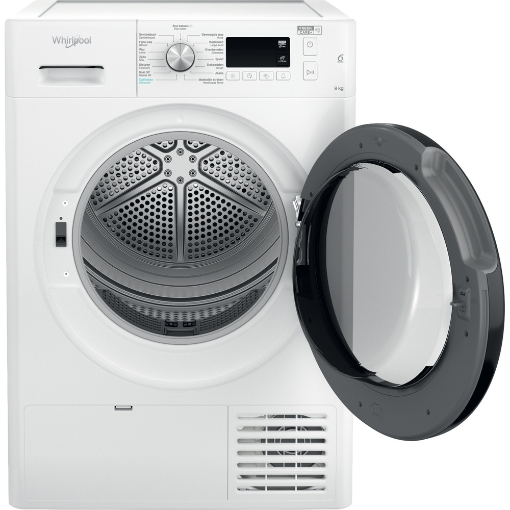 Scatola del gioco Twister Air con persone che giocano. Cerchi colorati e sfondo rosso.