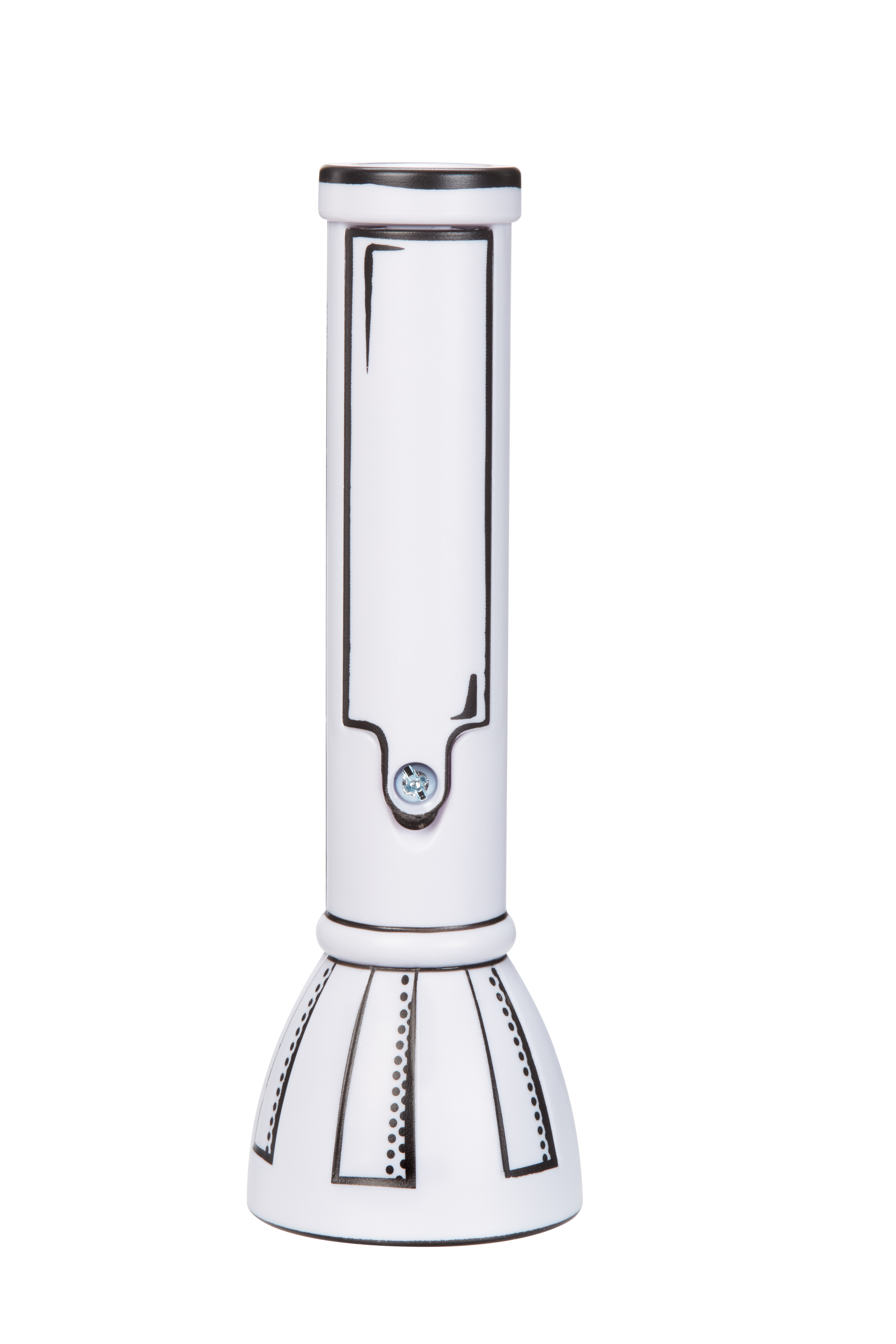 Mężczyzna w masce trzyma czerwoną broń Nerf. Tło ma czerwone i niebieskie światła.