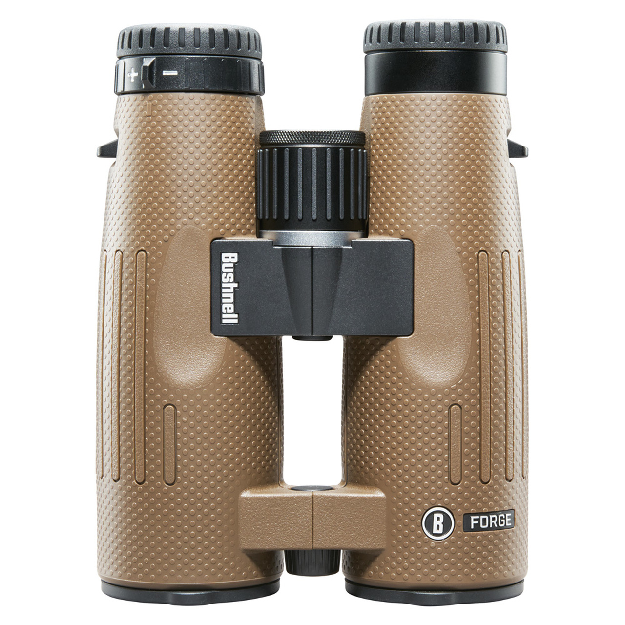 Binocolo marrone con dettagli neri, logo Bushnell, sfondo bianco.