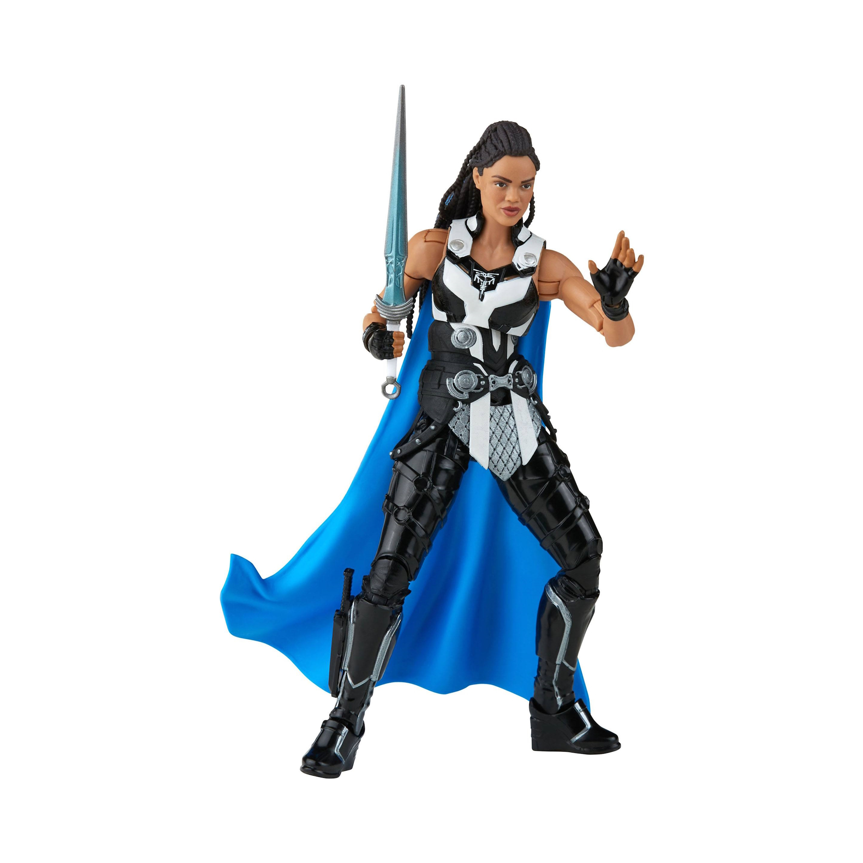 Action figure di King Valkyrie in posa eroica, con una spada.