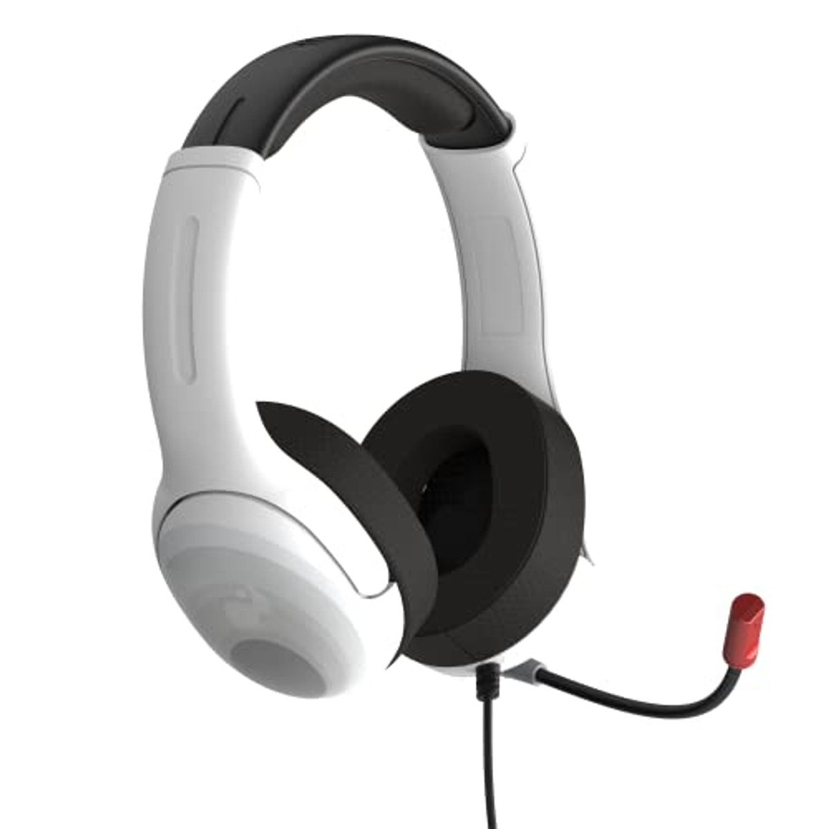 Pudełko z pakietem z białym kontrolerem Xbox, białym zestawem słuchawkowym i informacjami o Game Pass.