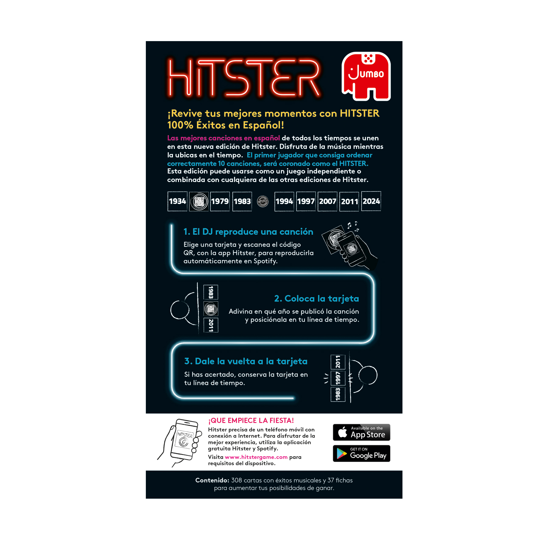 Póster con fondo rojo y texto blanco, con un teléfono y un código QR.