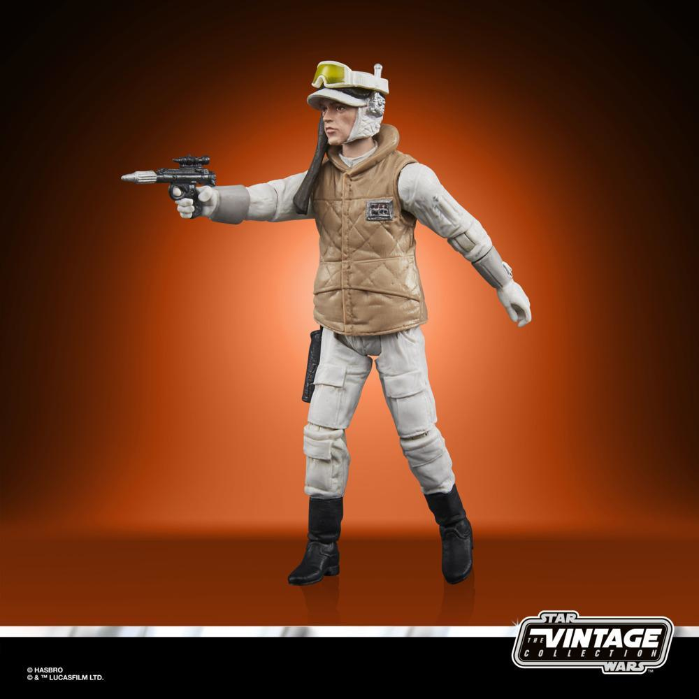 Una action figure di Star Wars di un soldato ribelle.