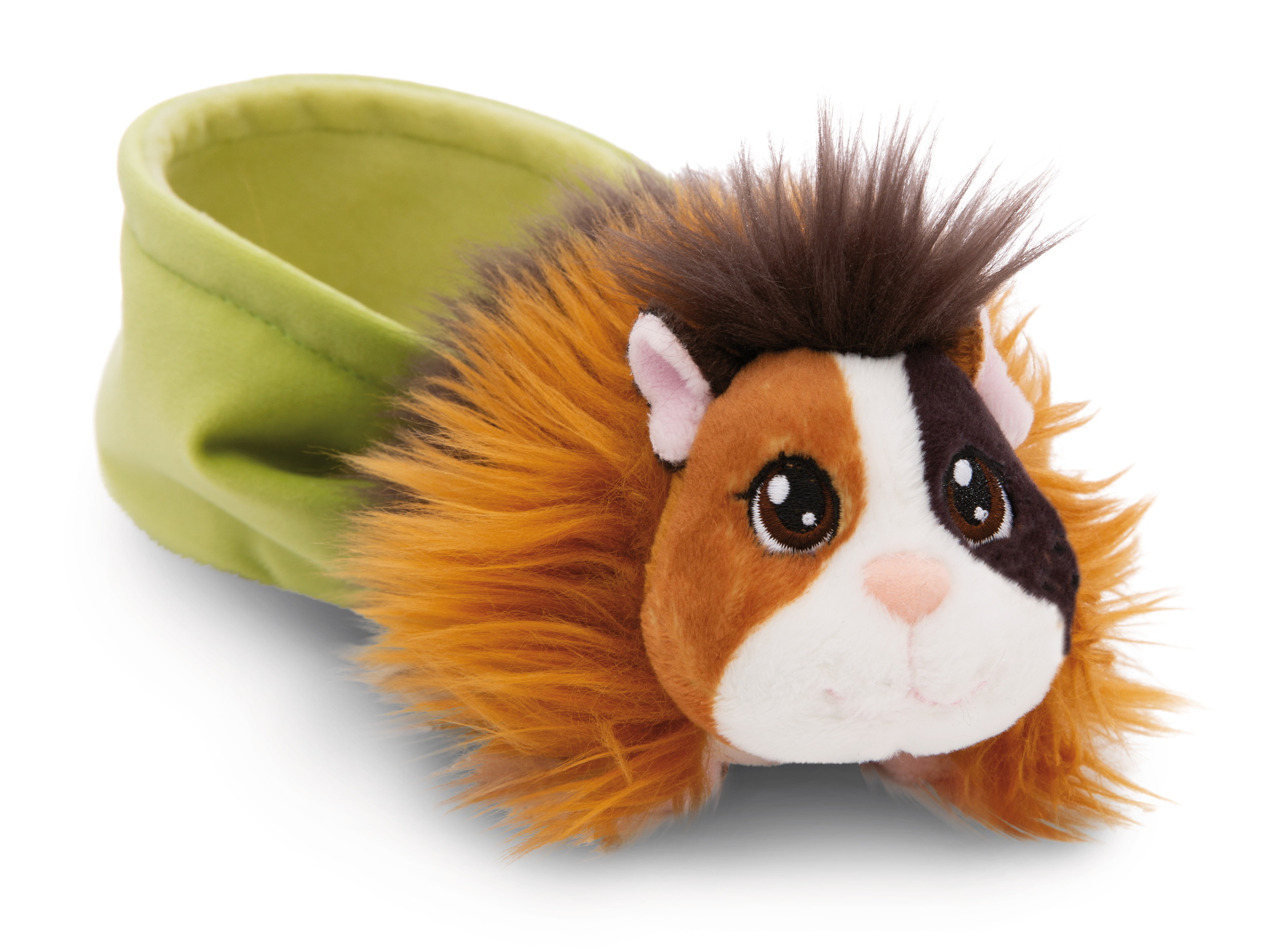 Ein Stofftier-Meerschweinchen.