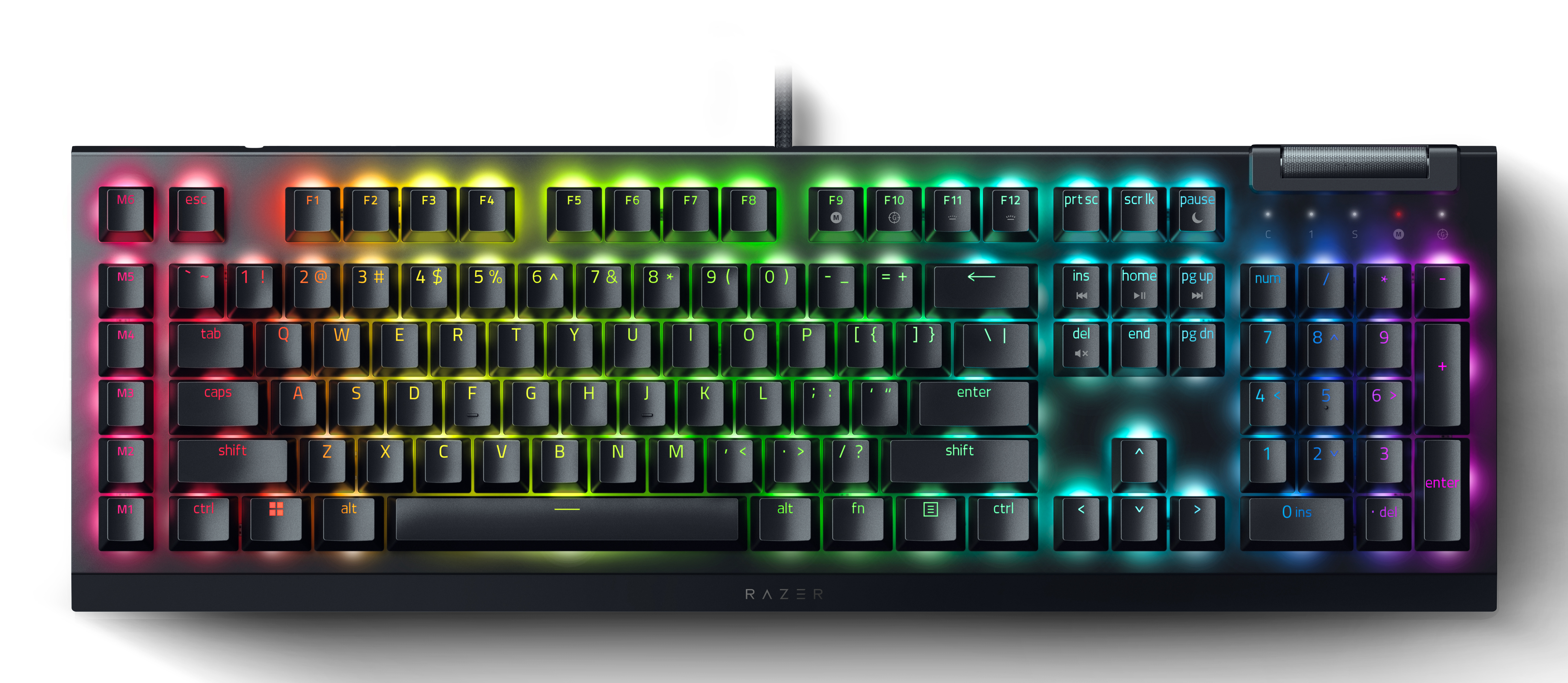 RAZER Blackwidow v4 (RZ03-04701200-R3L1) X Yeşil Switch RGB