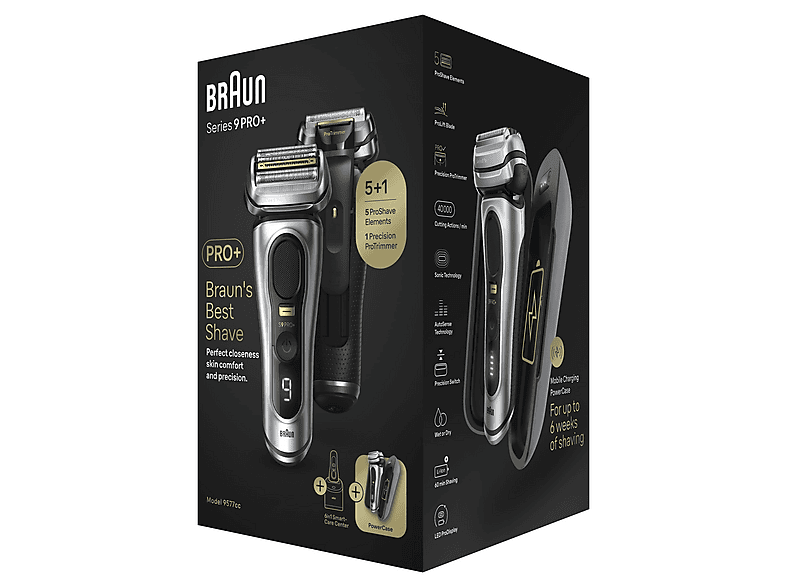 BRAUN シリーズ9PRO Braun Series 9 Pro Premium erkek tıraş makinesi, tıraş başlığı