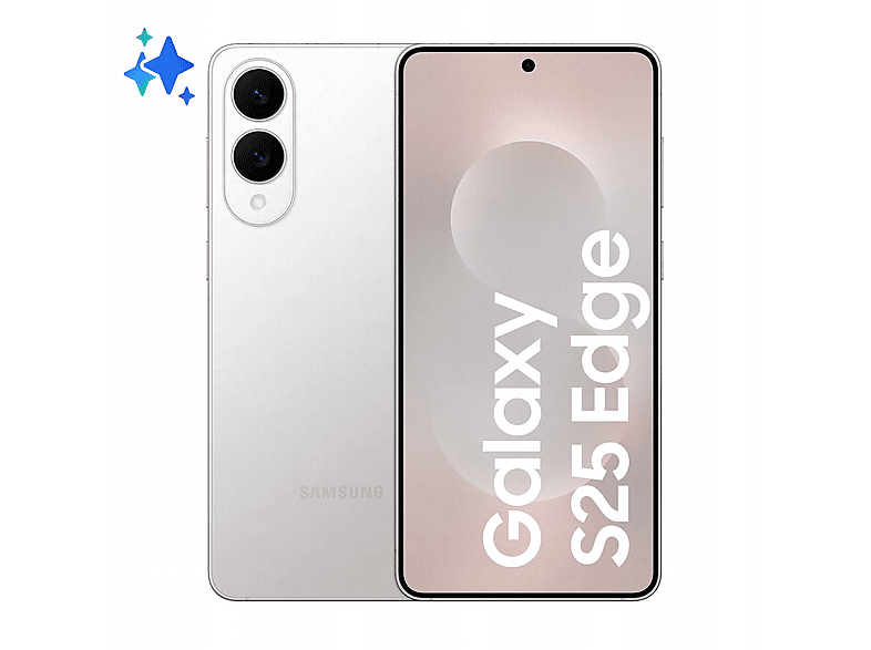 SAMSUNG GALAXY S25 EDGE 5G 12+512GB SILVER 512 GB Titanium Silver