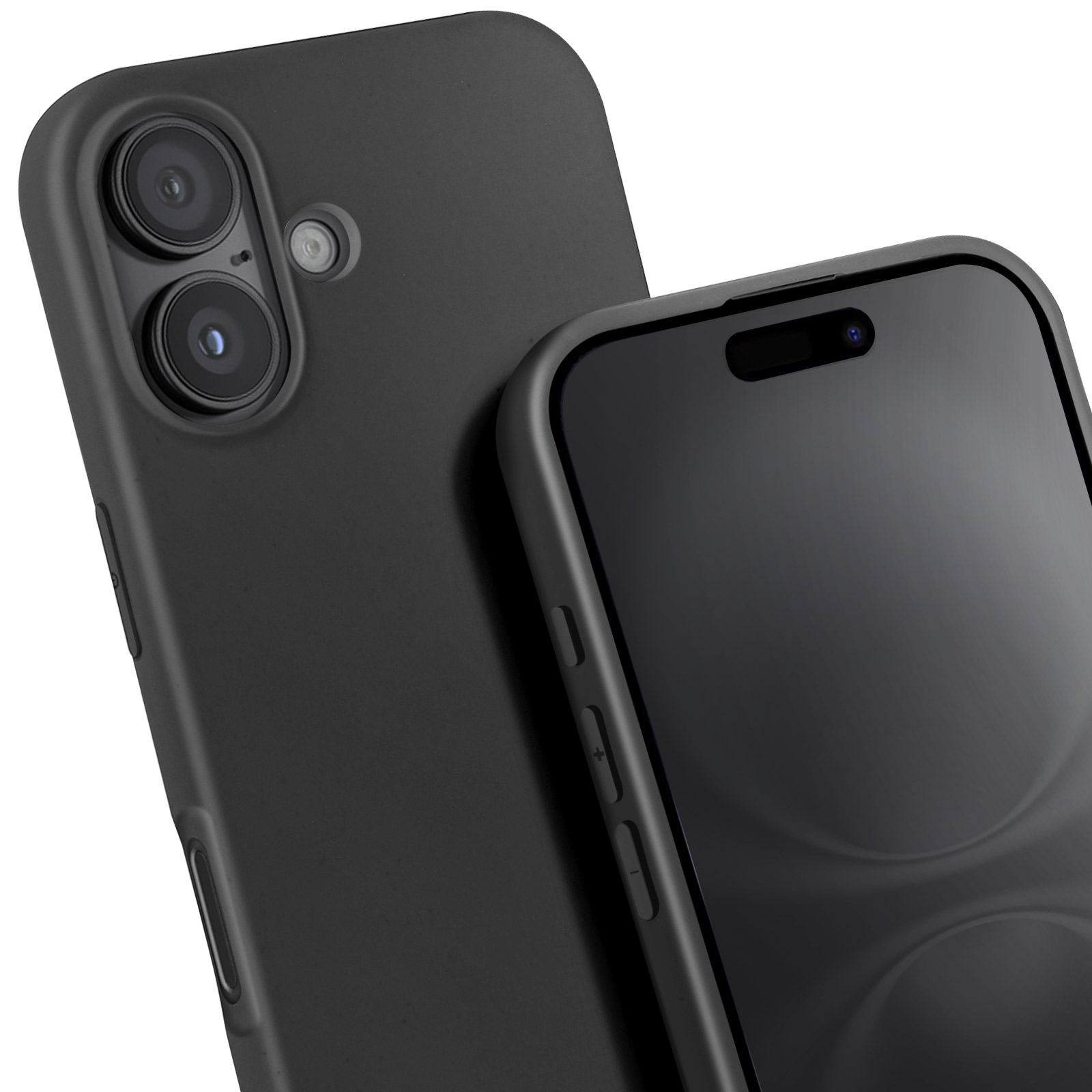 Due custodie nere, una con due fotocamere e l'altra con tre fotocamere.
