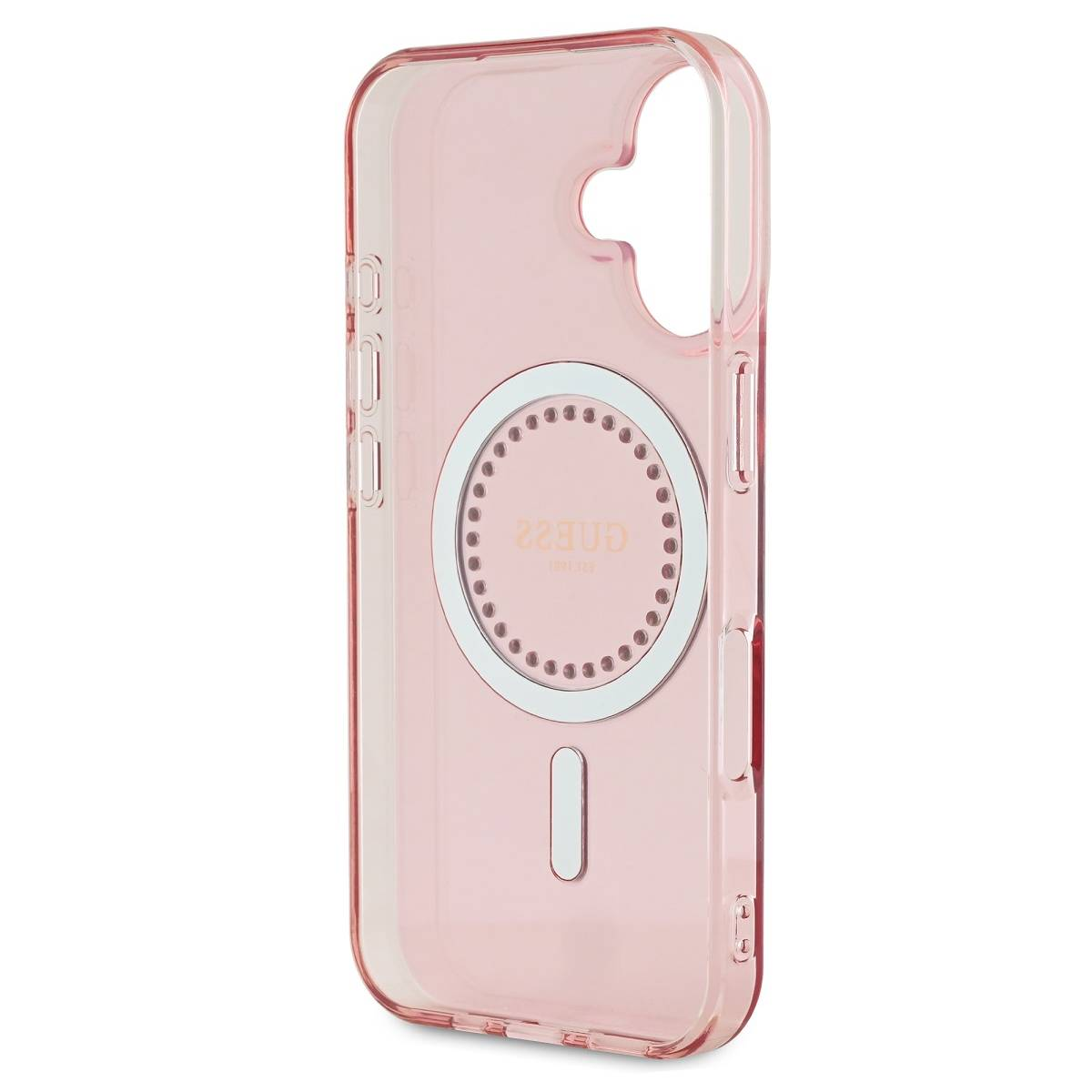 CG Mobile Guess GUHCP16L4GMGPI - Cover Rigida Per IPhone 16 Pro (6,3") Con Logo Guess – Colore Rosa, Stile Elegante E Protezione Antiurto - 2