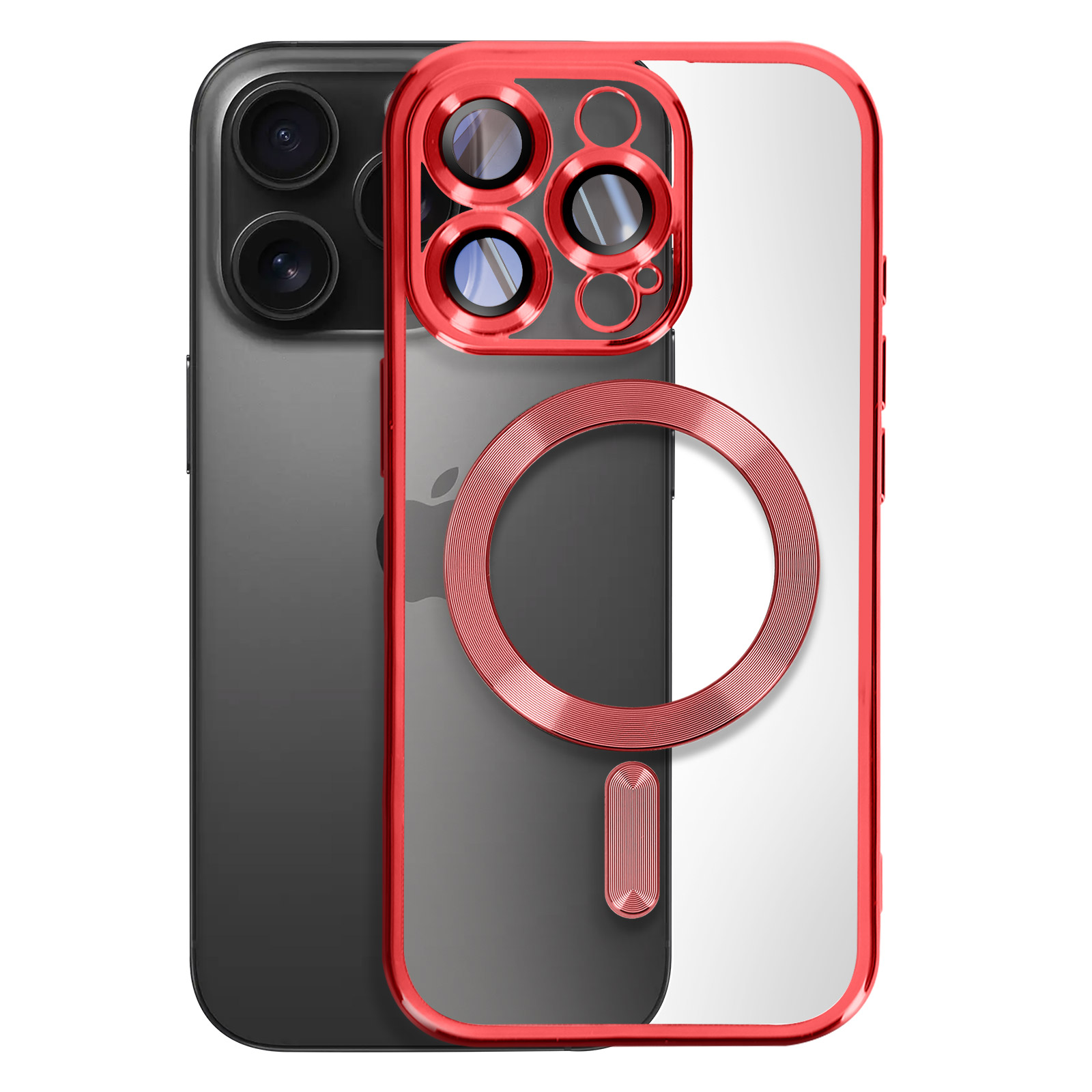 Avizar Coque iPhone 15 Plus MagSafe - Rose - Coque & étui smartphone - Rue du Commerce