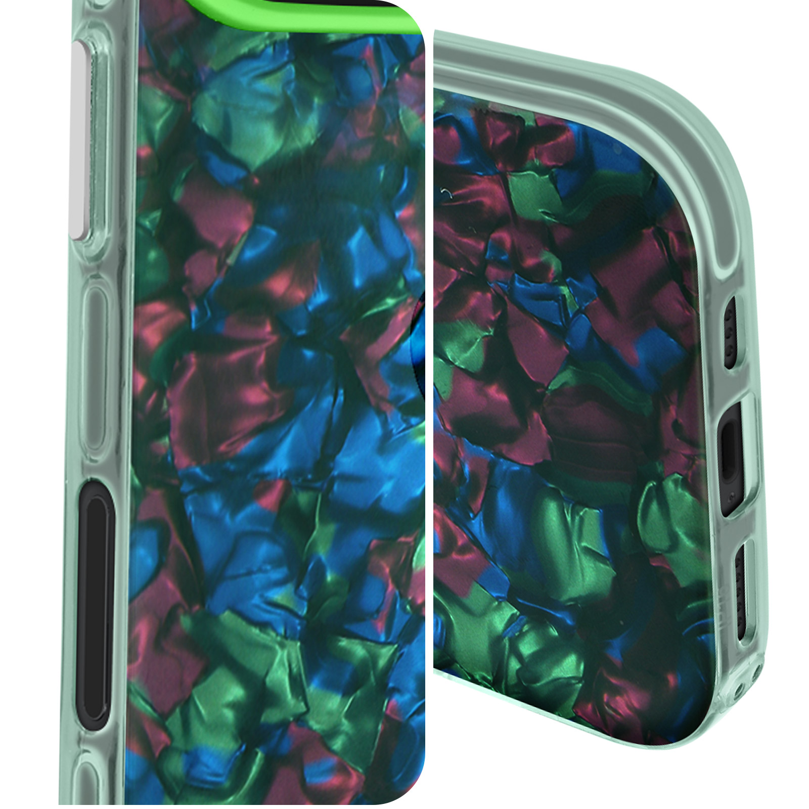 Custodia FNTCASE Per IPhone 16 Pro Max – Magnetica Opaca Traslucida – Protezione Grado Militare 4,6 M – Nero