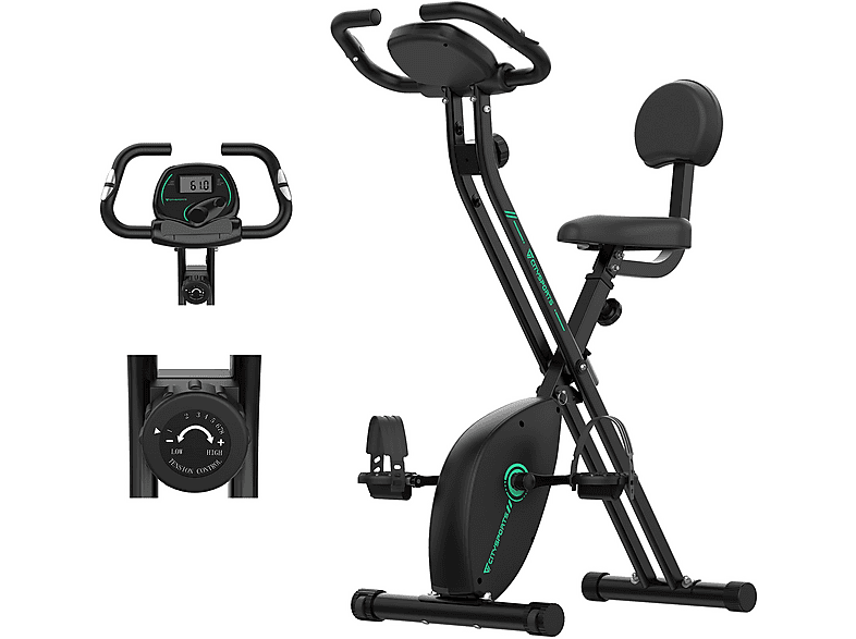 F Fityle 2 Pezzi Pedali per Cyclette Cuscinetti Sigillati Antiscivolo Universale con Cinturino Attrezzature Fitness per Allenamento in Ufficio a Casa